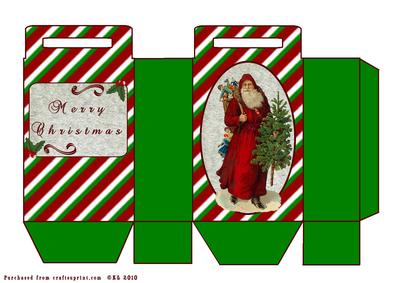 Vintage Santa Bag
