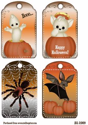Halloween Tags