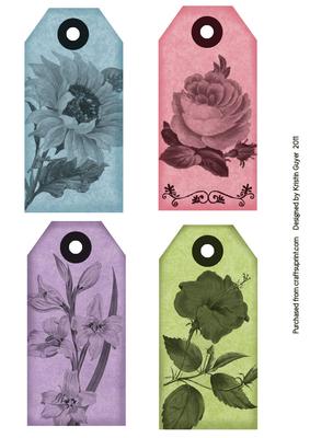 Floral Tags