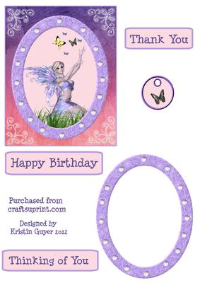 Fairy and Butterflies