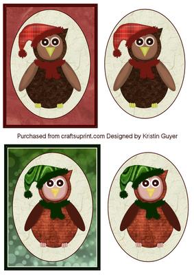 Christmas Owls