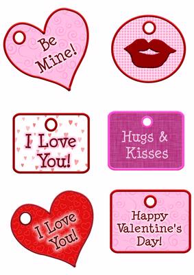 Valentine Small Tags