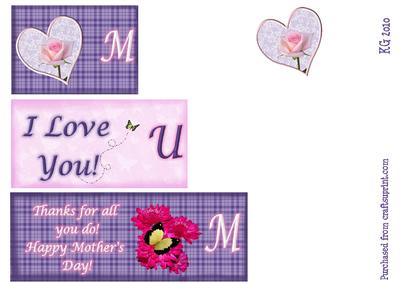 Mother's Day Booksheet