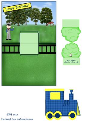 Train Pop-up