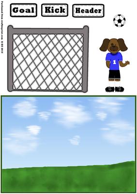 Soccer/football Dog