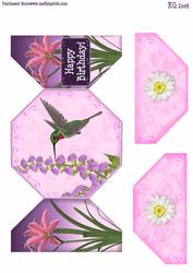 Hummingbird Gate Card