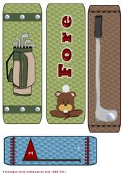 Golf Bookmarks2