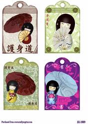 China Doll Tags