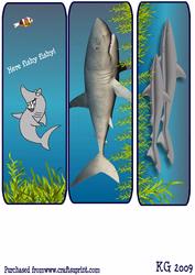 Shark Bookmarks