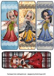 Toon Fairy Bugs and Flowers