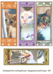 Watercolored Cats