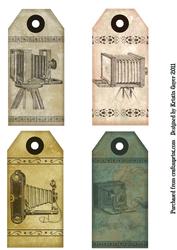 Vintage Camera Tags