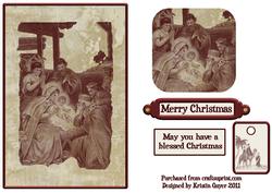 Nativity Quick Card