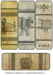Vintage Camera Bookmarks