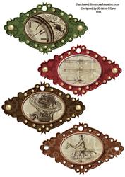 Fancy Steampunk Tags