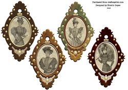 Fancy Framed Ladies