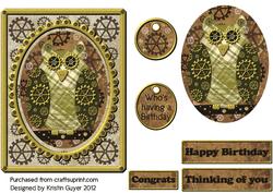 Steampunk Owl
