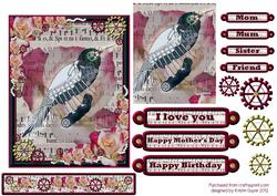 Steampunk Bird Mday