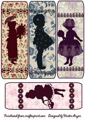 Silhouette Little Girls