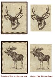 Deer Moose Topper
