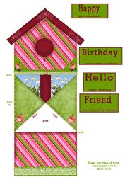 Striped Birdhouse