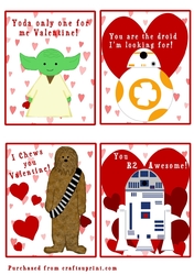 Star Wars Valentines