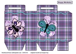 Butterflies and Pearls Bag