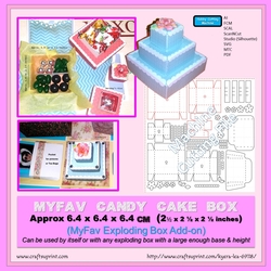 MyFav Candy Cake Box