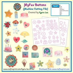 MyFav Buttons (Machine Cut)