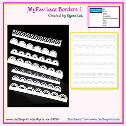 MyFav Lace Border 01 (Machine Cutting File)