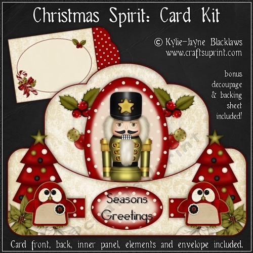 Christmas Spirit - Push n Pull Card Kit