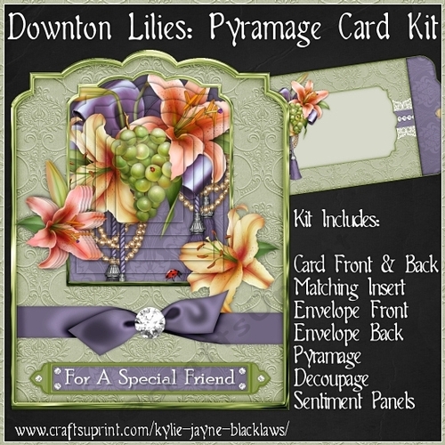 Downton Lilies - Pyramage Card Kit