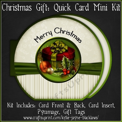 Christmas Gift - Quick Card Mini Kit