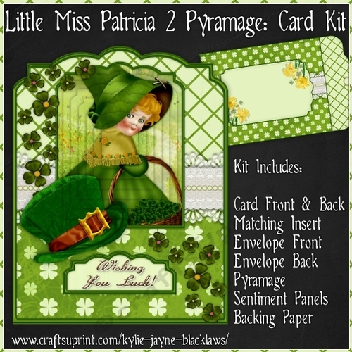 Little Miss Patricia 2 - Pyramage Card Kit