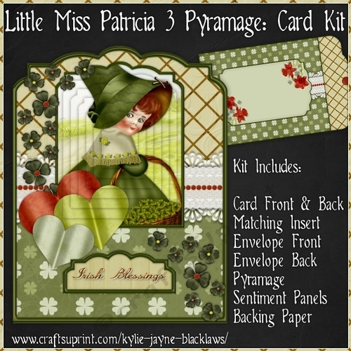 Little Miss Patricia 3 - Pyramage Card Kit