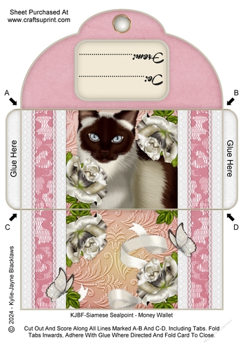 Sealpoint Siamese - Money Wallet