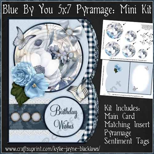 Blue By You - Double Rounded Edge Card Mini Kit