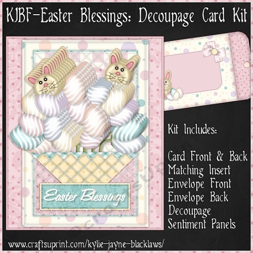 Birthday Girl - Decoupage Card Kit