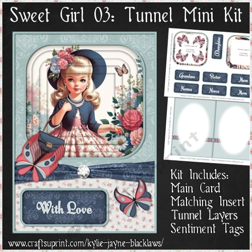 Sweet Girl 03 - Tunnel Card Mini Kit