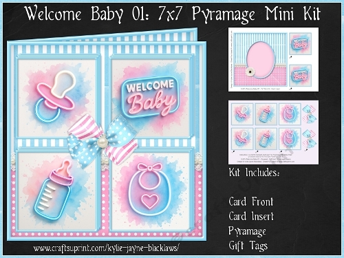Welcome Baby 01 - Pyramage Mini Kit