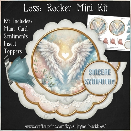 Loss - Scalloped Rocker Card - Mini Kit