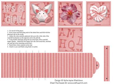 It's a Girl - Waterfall Sheet 1