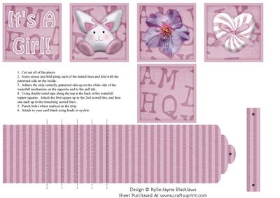 It's a Girl - Waterfall Sheet 2