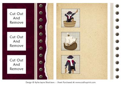 A Pirates Life 1 - Window Box Card Front