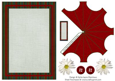 In My Garden - Parasol Card