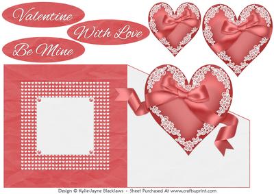 Lacey Heart 2 - Over the Edge Card