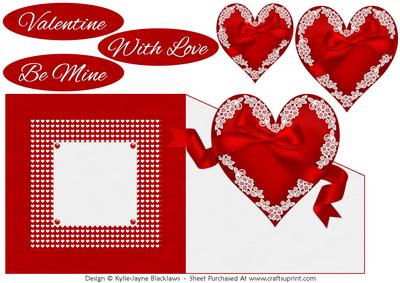 Lacey Heart 3 - Over the Edge Card