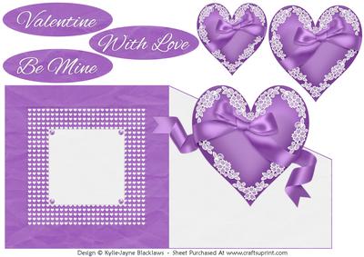 Lacey Heart 4 - Over the Edge Card