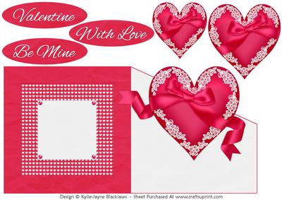 Lacey Heart 5 - Over the Edge Card