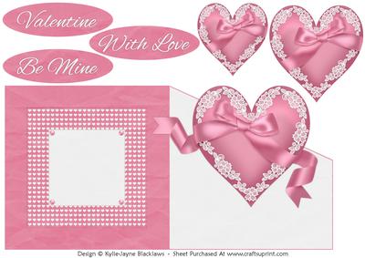 Lacey Heart 6 - Over the Edge Card